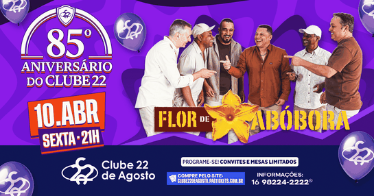 HAPPY HOUR - FLOR DE ABÓBORA 10/04