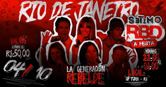 O SÉTIMO RBD - A FESTA - LA GENERACIÓN REBELDE - RIO DE JANEIRO 04 DE OUTUBRO DE 2025