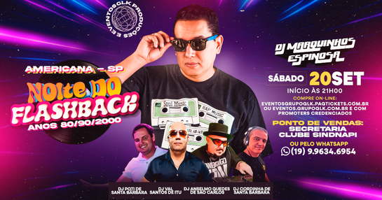 NOITE DO FLASH-BACK