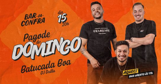 Pagode de Domingo com Batucada Boa / Aqueci no Bar